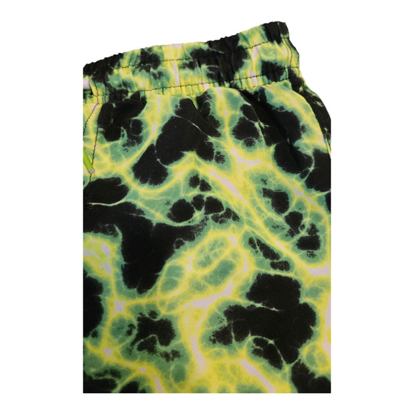 BCOOL Kids Size 5 Green And Black Swim Trunks - Picture 2 of 8